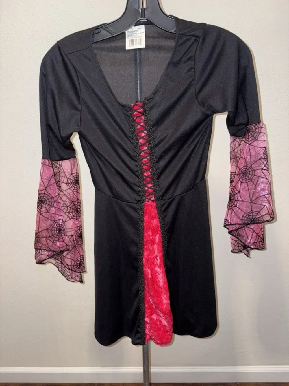 Spider Witch Dress Halloween Costume Girl Youth Large Cosplay Dress Up